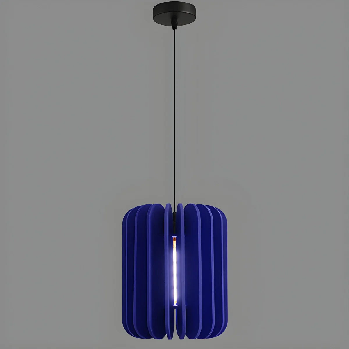 Pumpkin Slice Acoustic Pendant Light