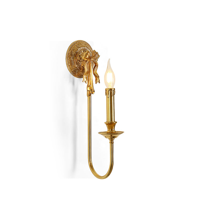 Bow Brass Wall Light