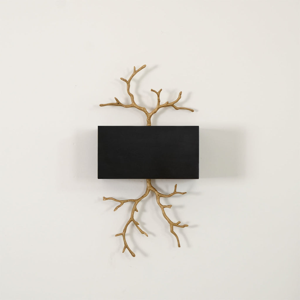 Brass Branch Wall Lamp