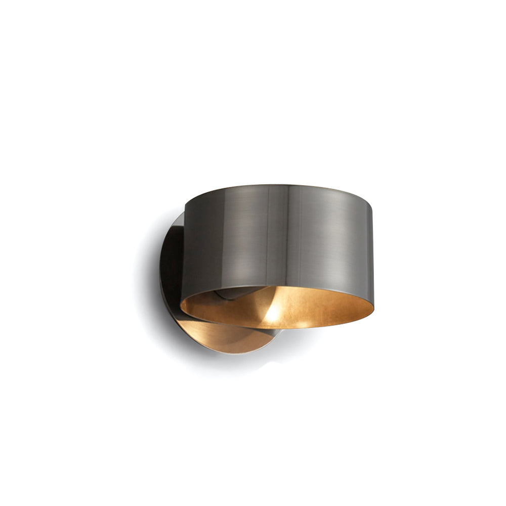 Brass Drum Wall Light