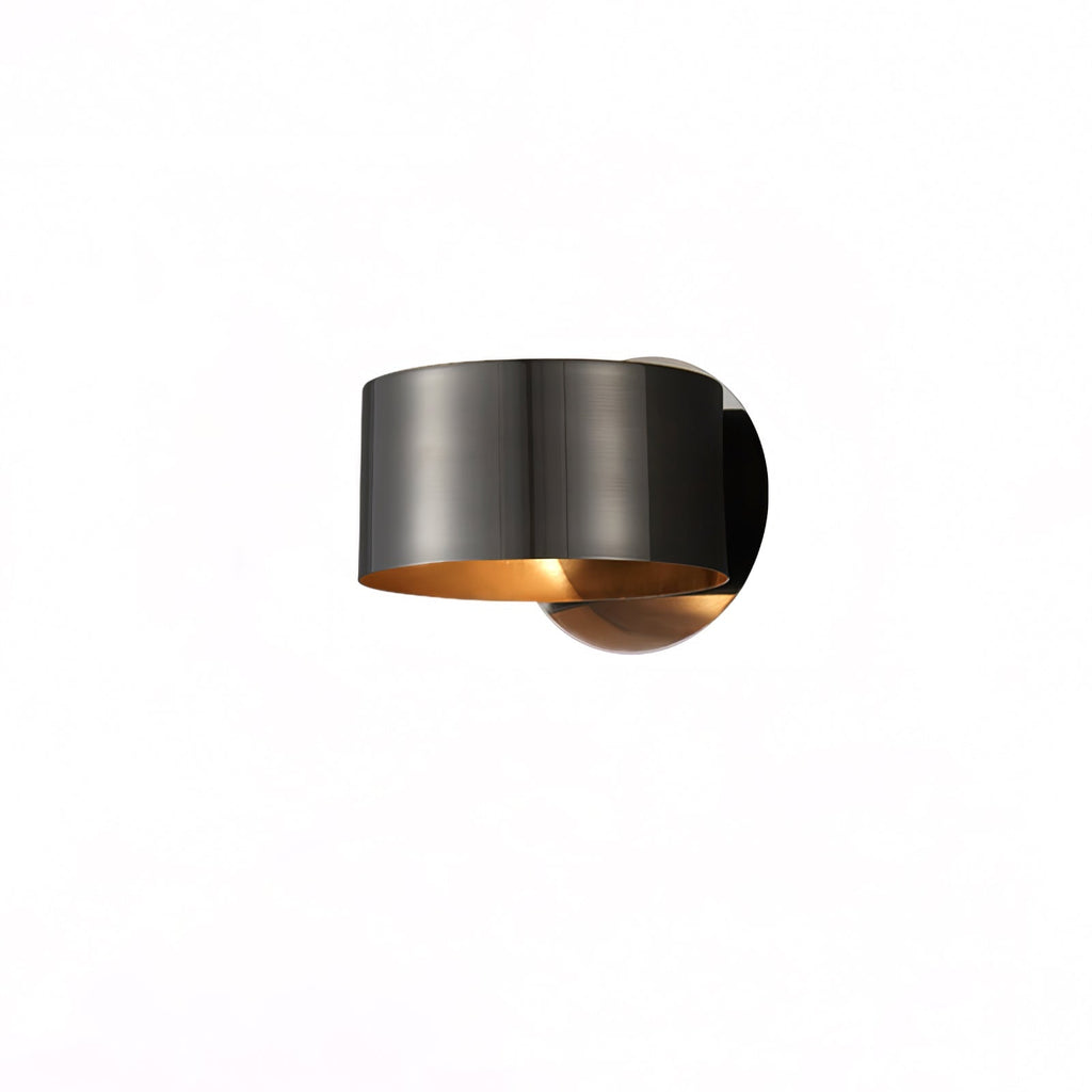 Brass Drum Wall Light