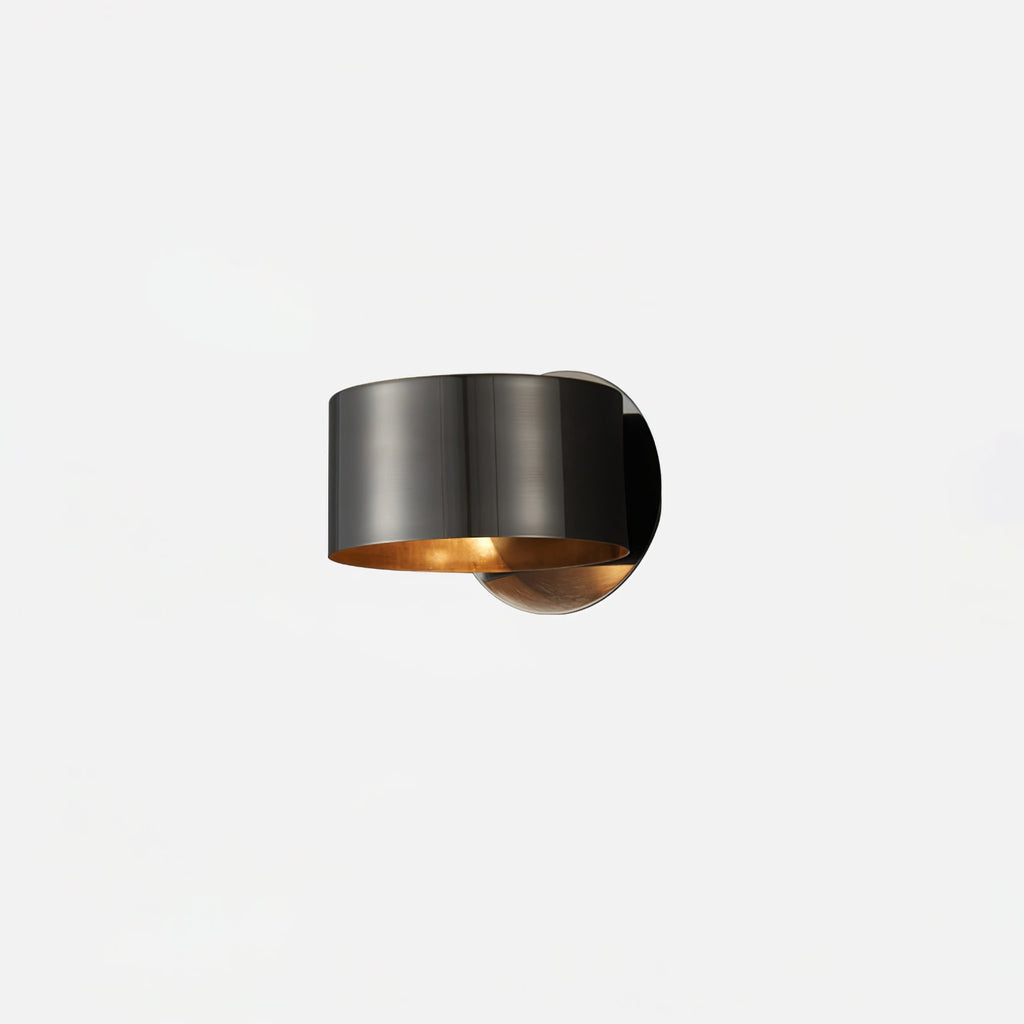 Brass Drum Wall Light