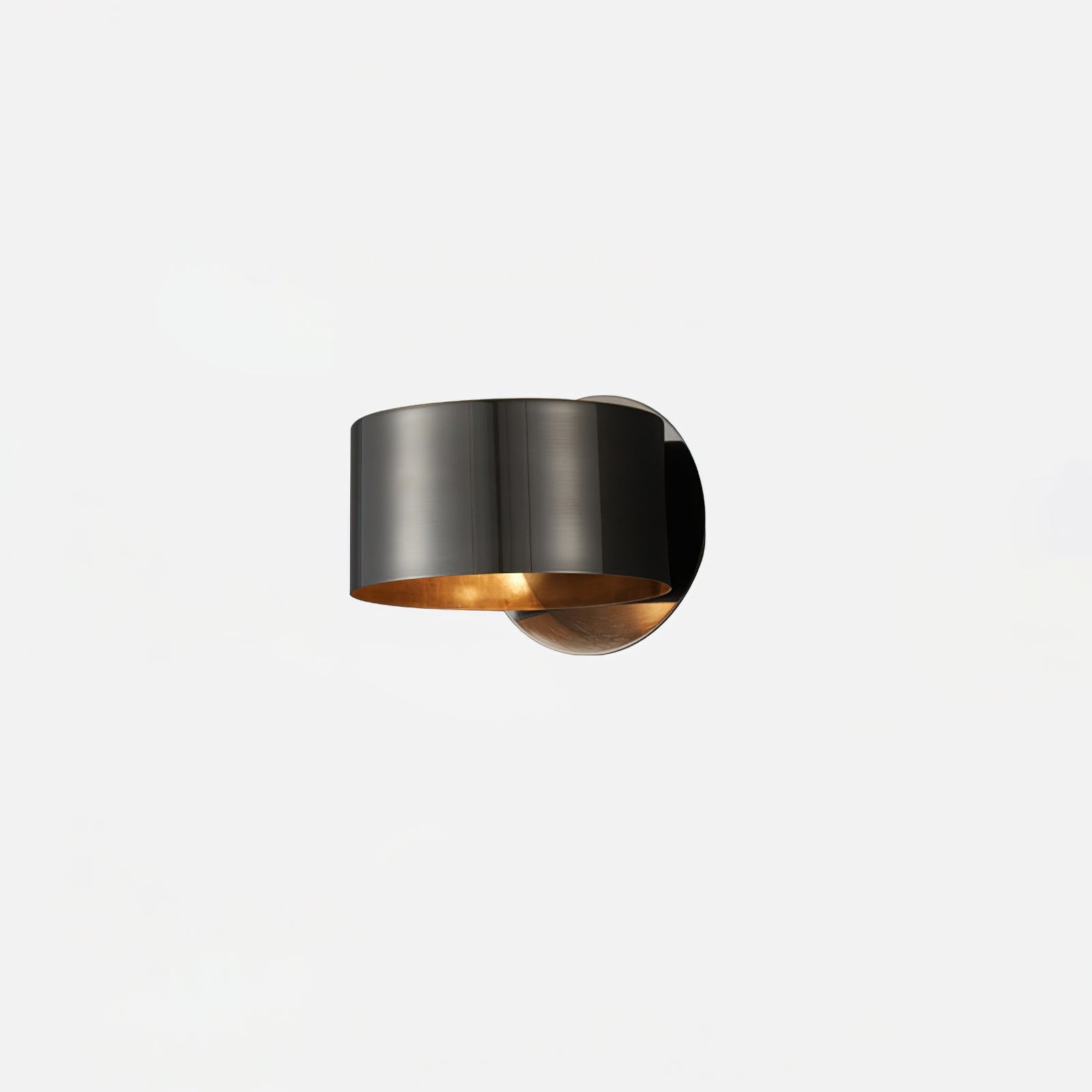 Brass Drum Wall Light