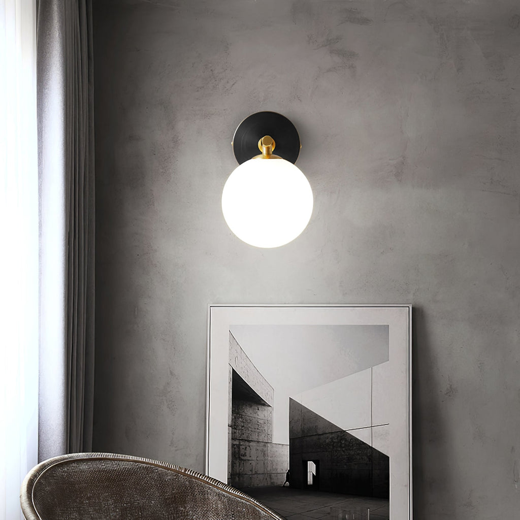 Brass Global Wall Lamp