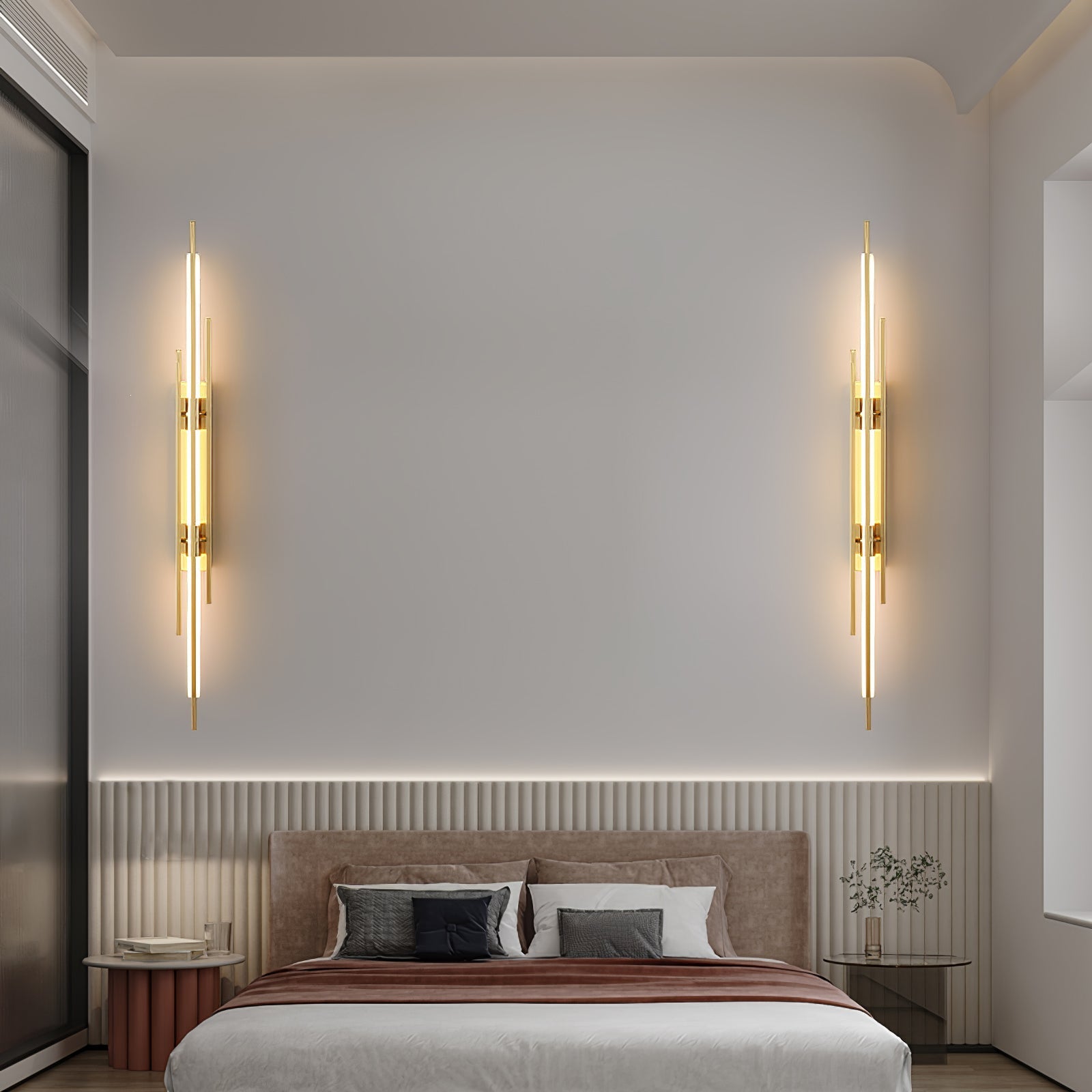Brass Line Wall Lamp