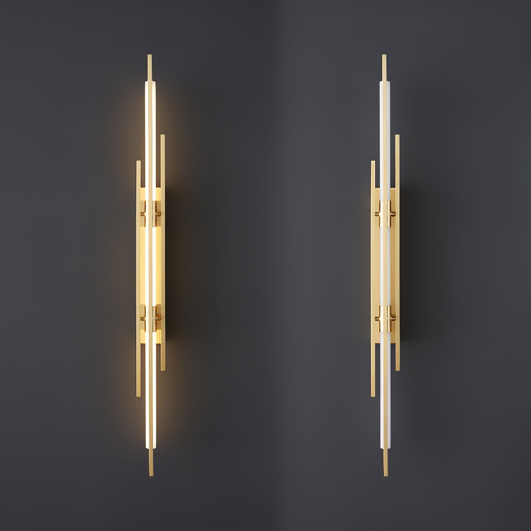 Brass Line Wall Lamp
