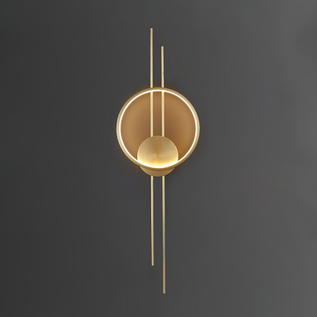 Circle And Line Wall Lamp