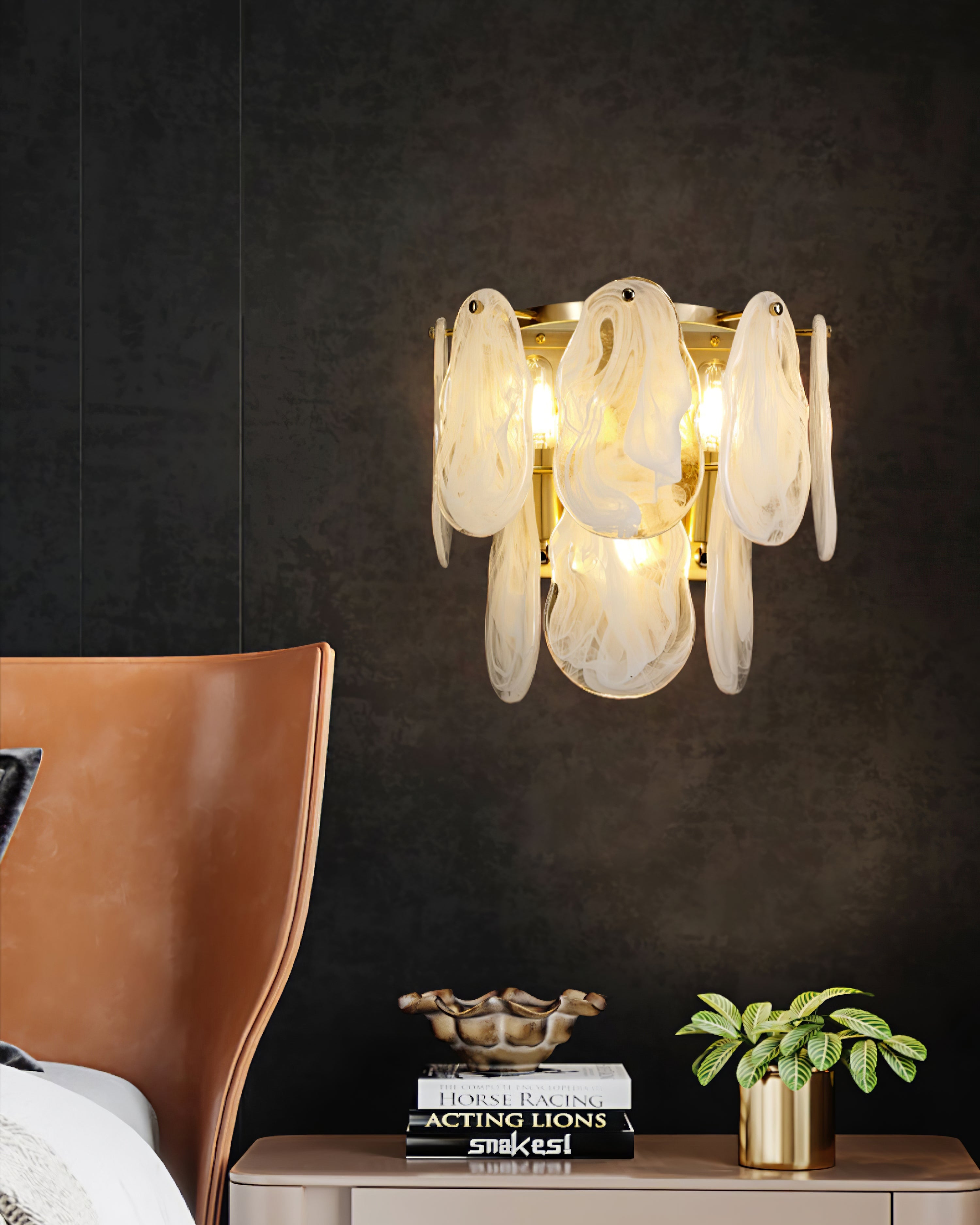 Cloud Glass Wall Lamp