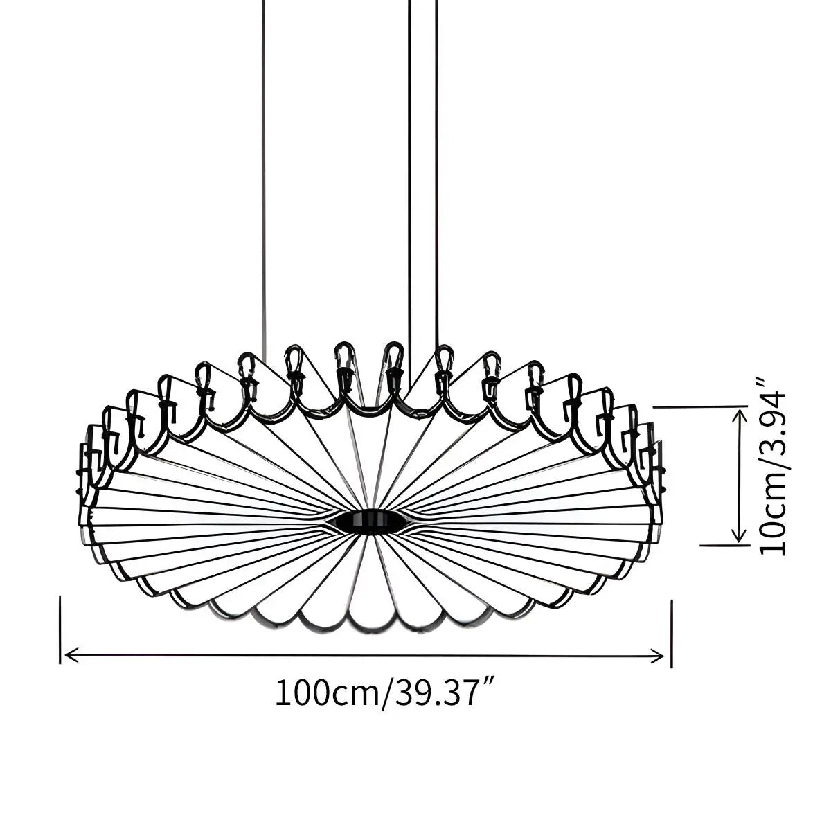 Sunflower Acoustic Pendant Light