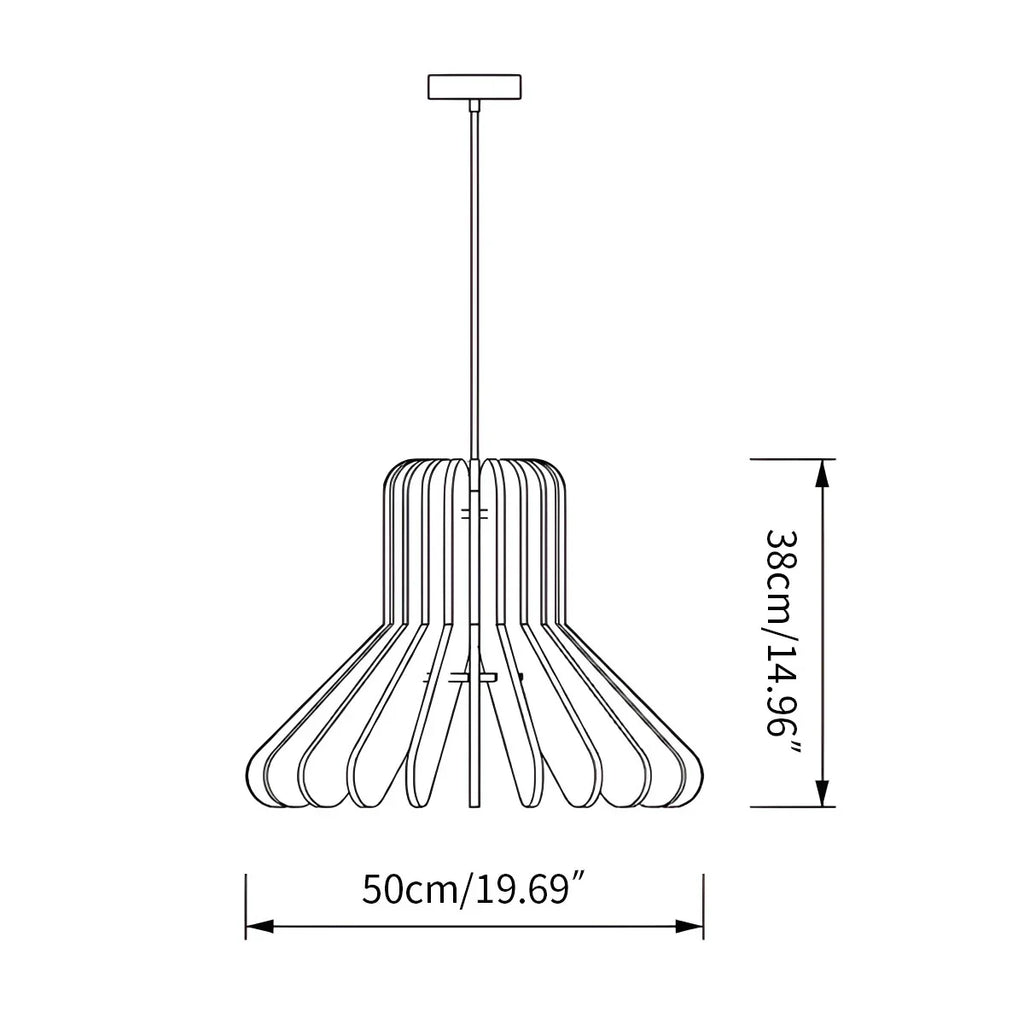 Nordic Octopus Felt Acoustic Pendant Light