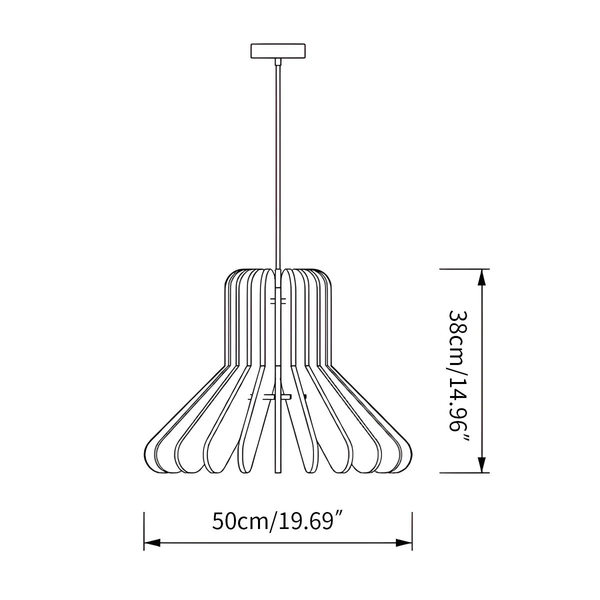 Nordic Octopus Felt Acoustic Pendant Light