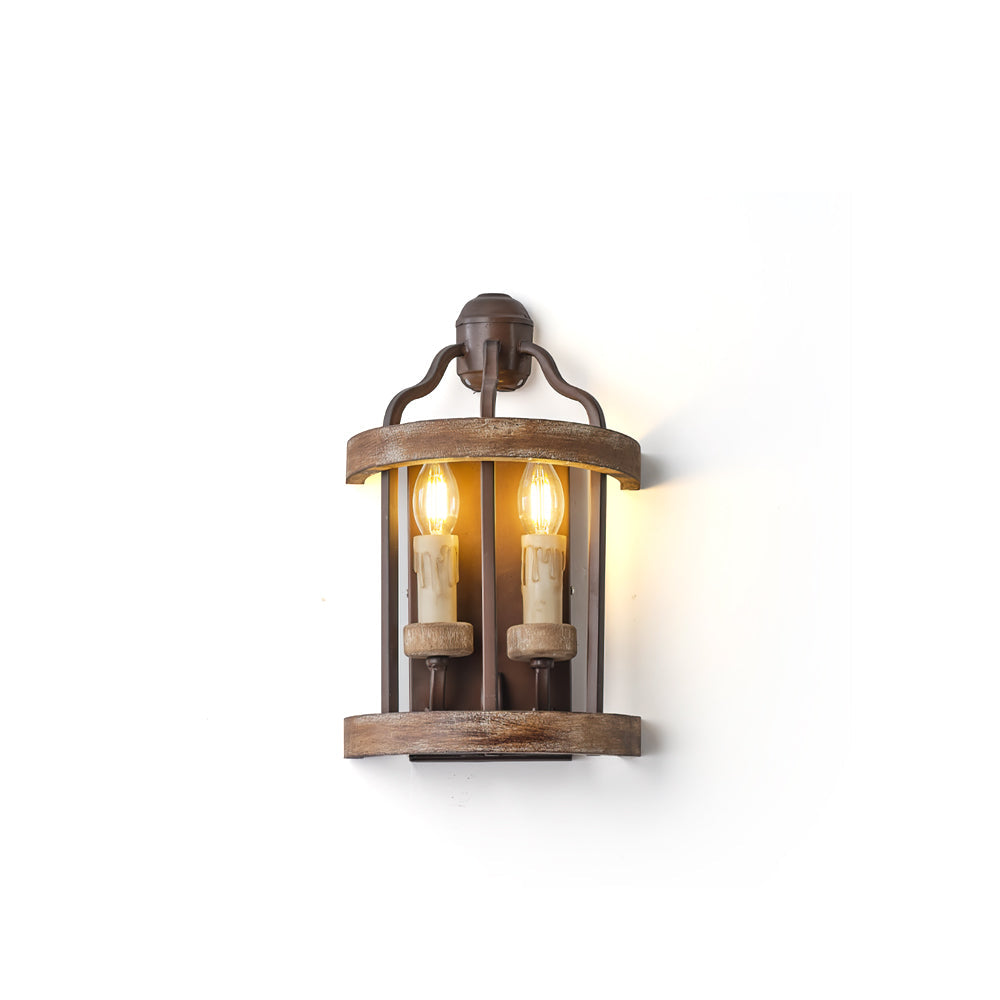 Double Candle Wall Lamp