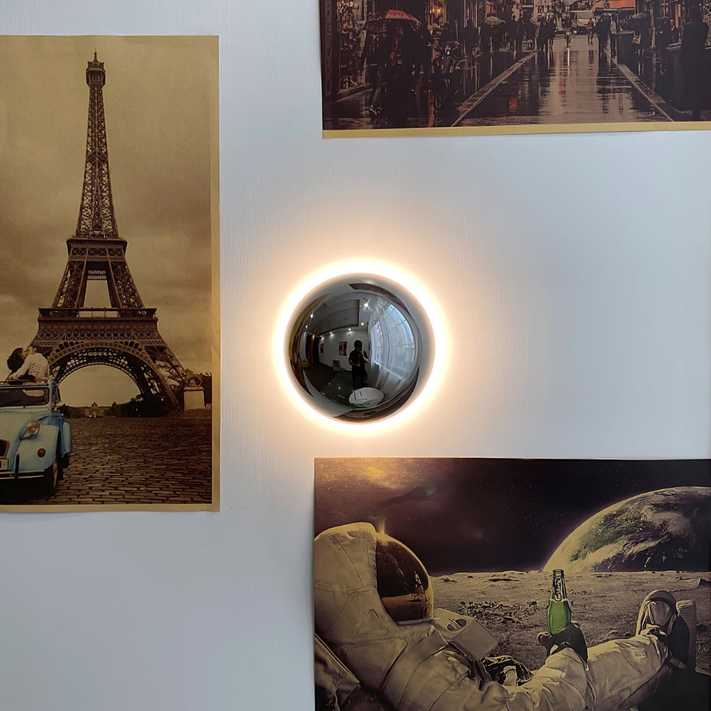 Round Metal Wall Lamp