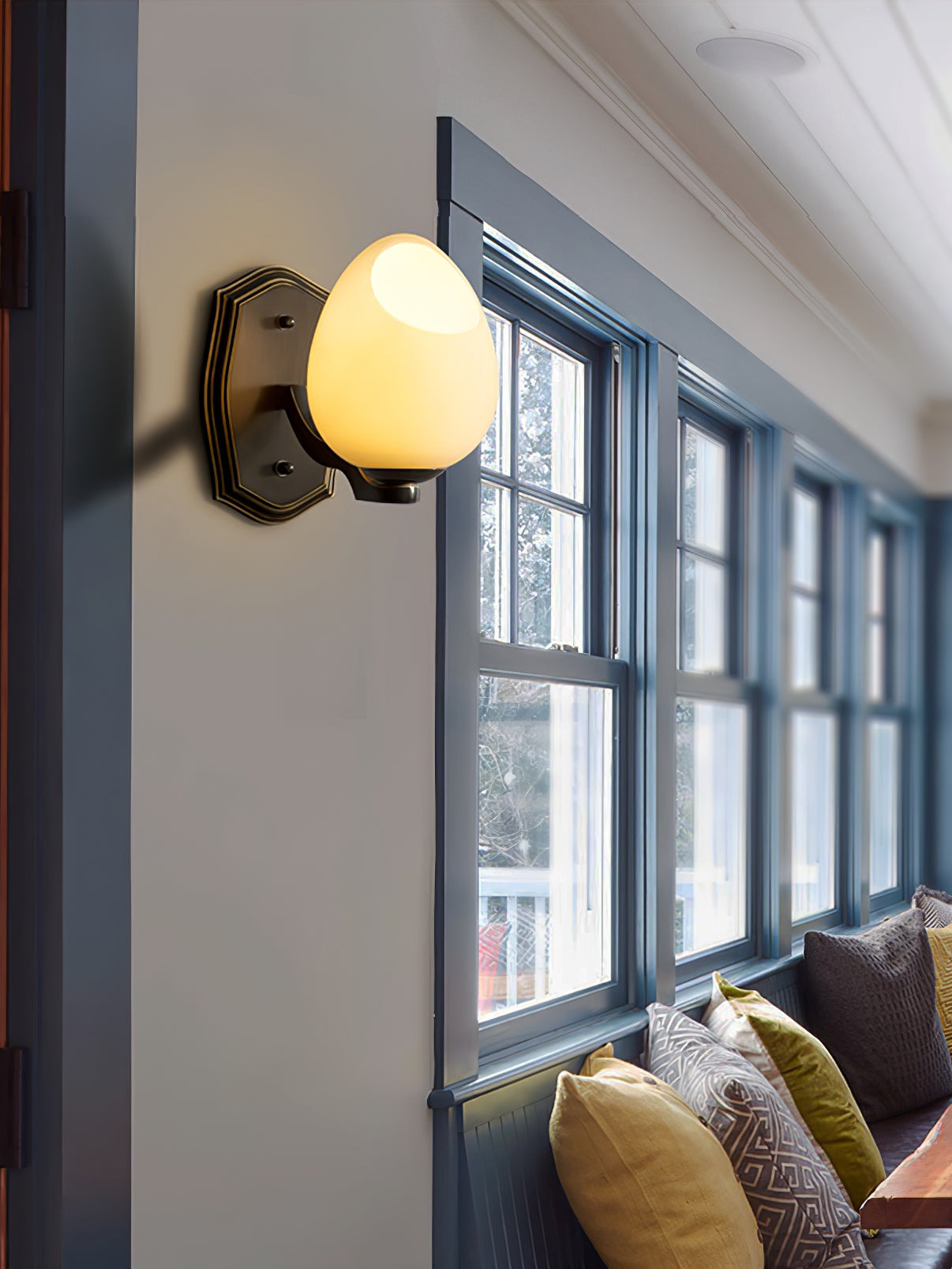 Egg Like Wall Light