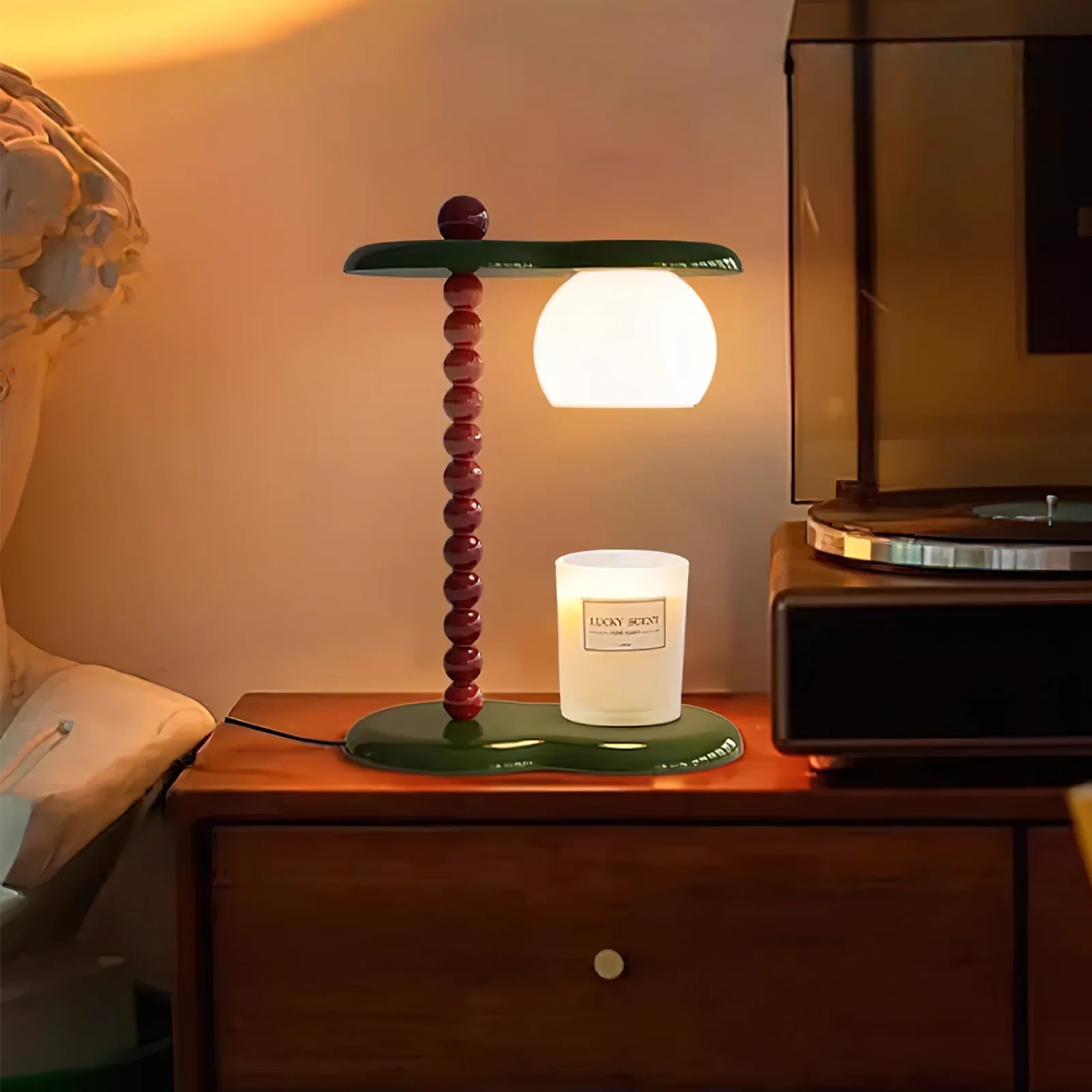 Everalda Candle Warmer Table Lamp