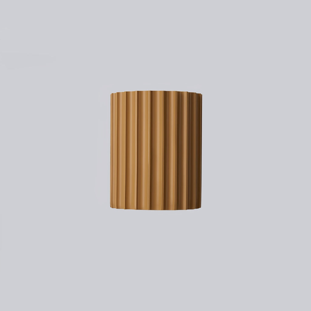 Fluted Resin Wall Lamp