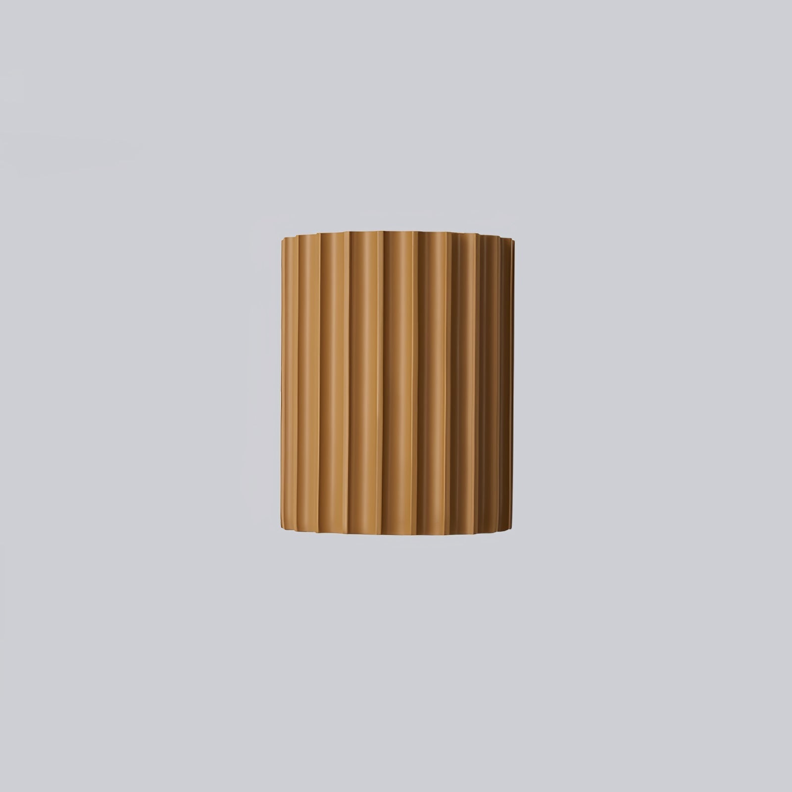 Fluted Resin Wall Lamp