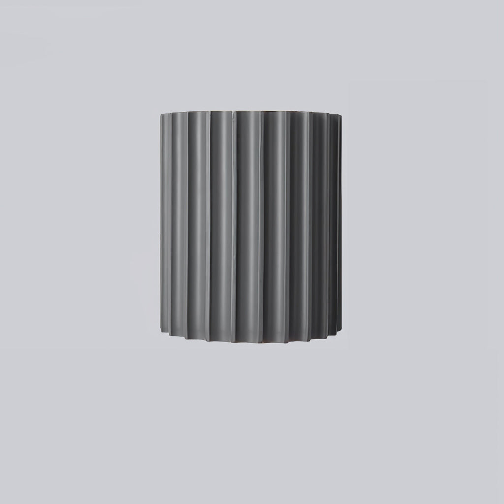 Fluted Resin Wall Lamp