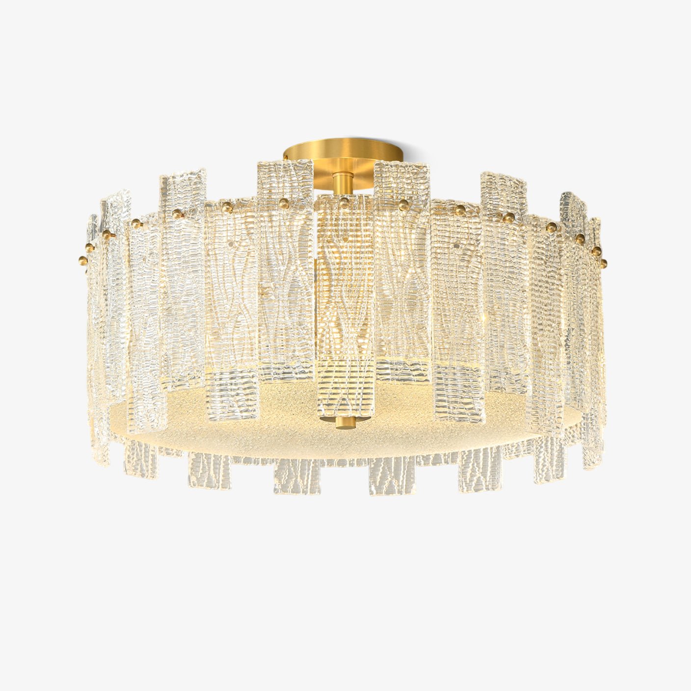 Glacier Cascade Ceiling Light