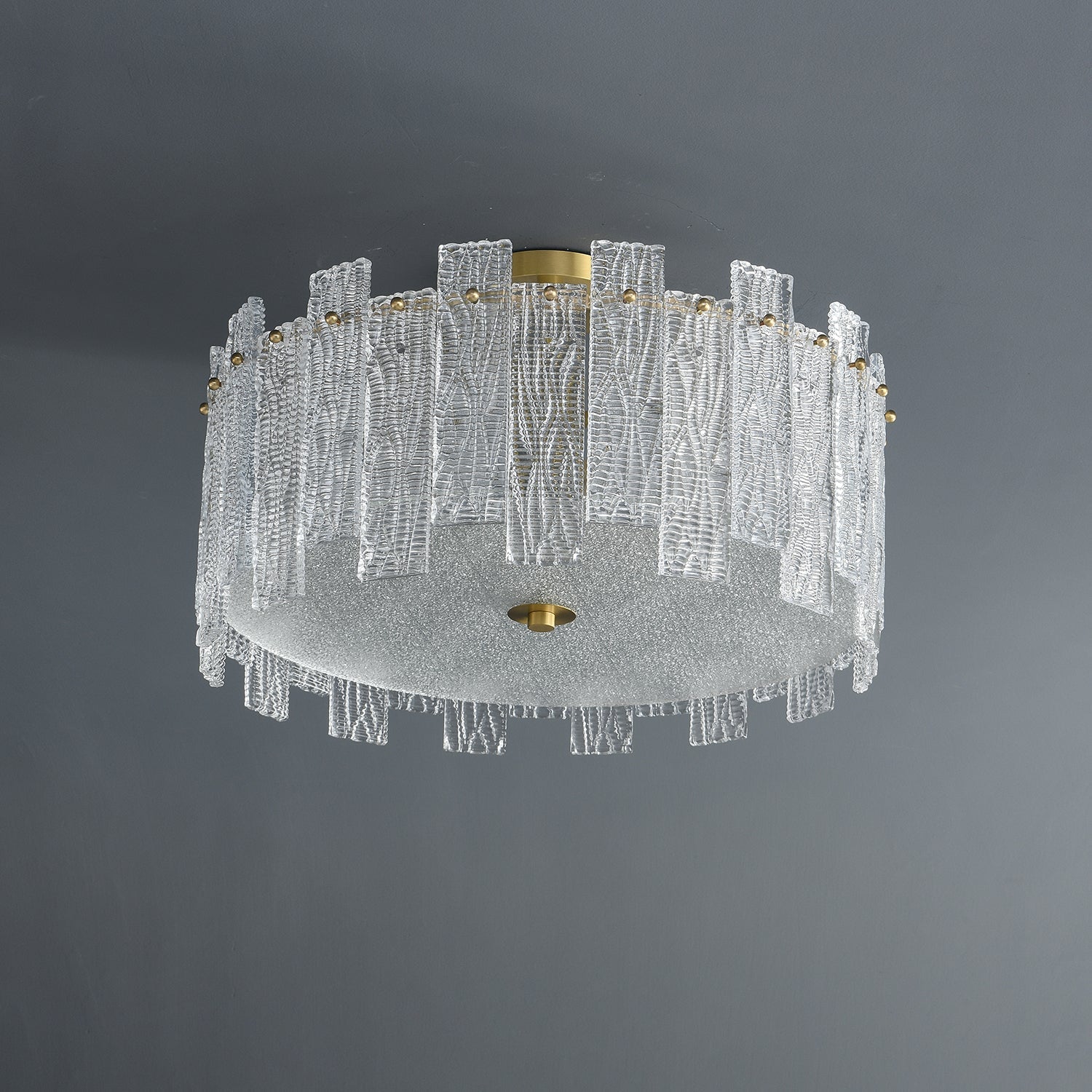 Glacier Cascade Ceiling Light