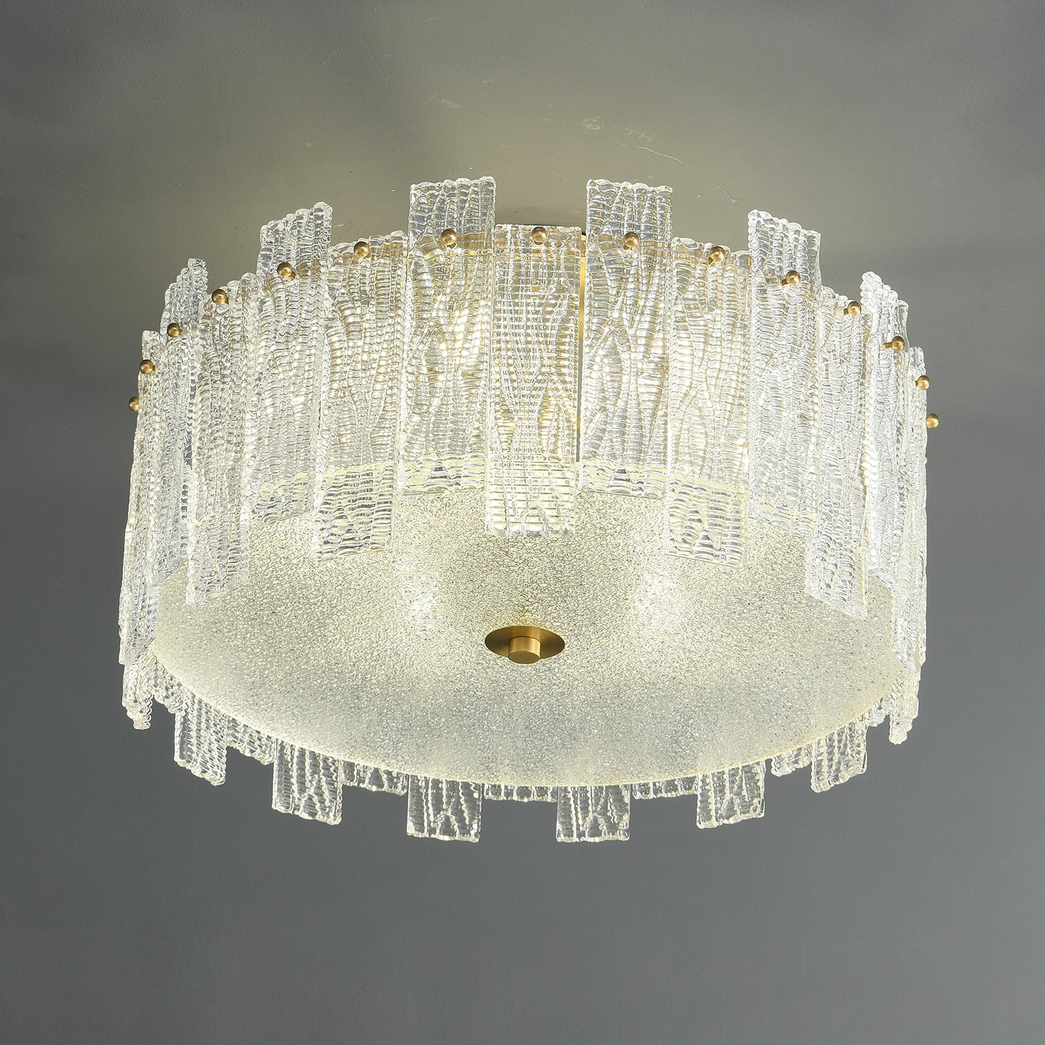 Glacier Cascade Ceiling Light