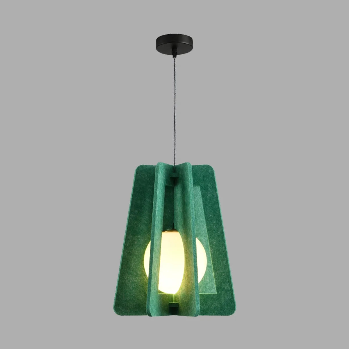 Square Pavilion Acoustic Pendant Lighting