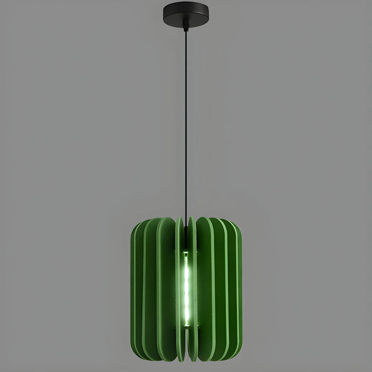 Pumpkin Slice Acoustic Pendant Light