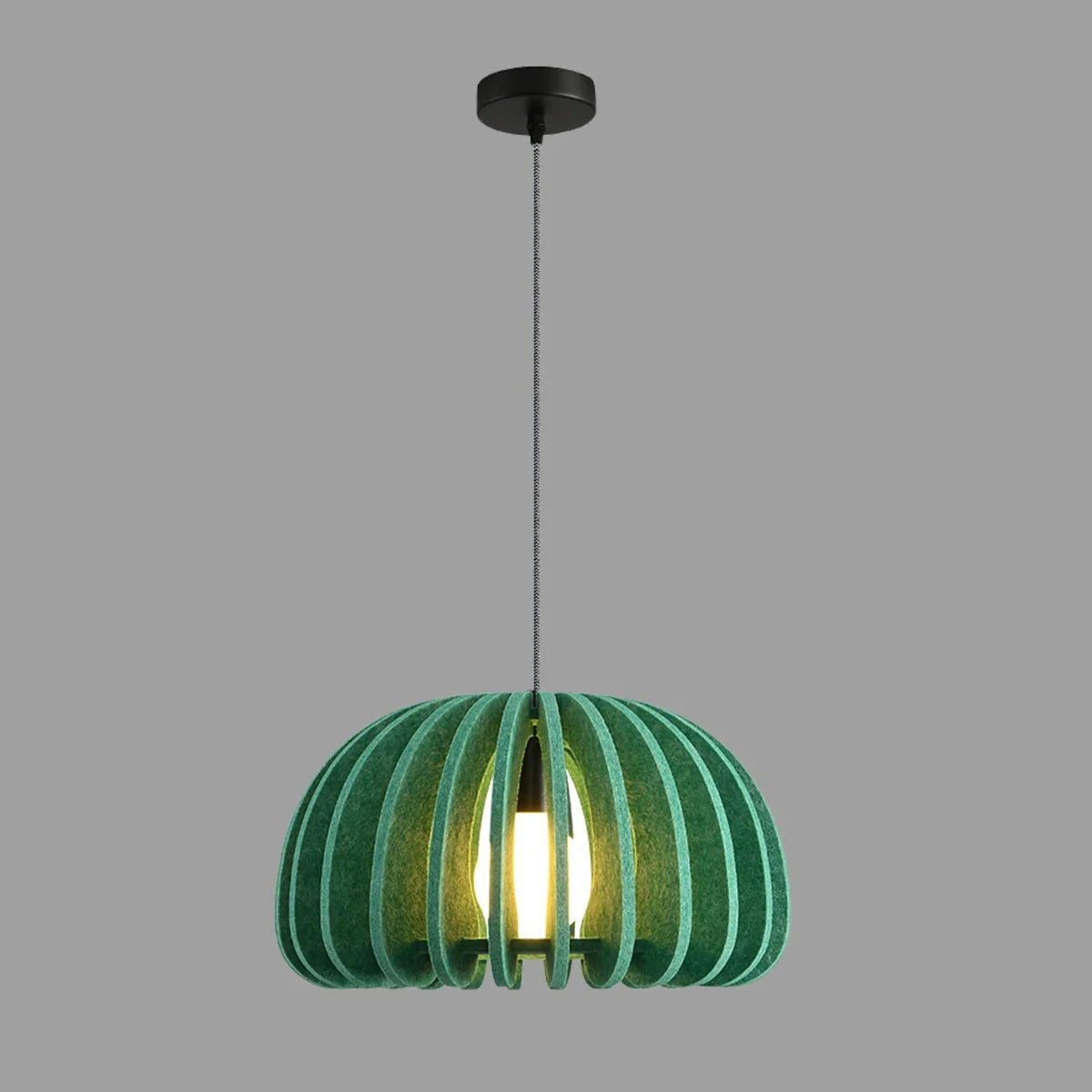 Half Circle Ball Birdcage Acoustic Pendant Light