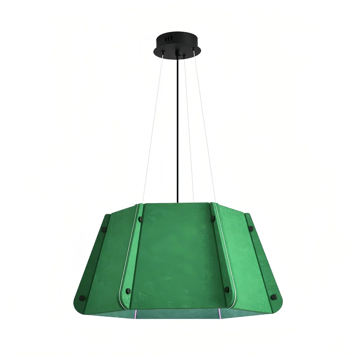 Outward Turning Circular Cone Acoustic Pendant Light