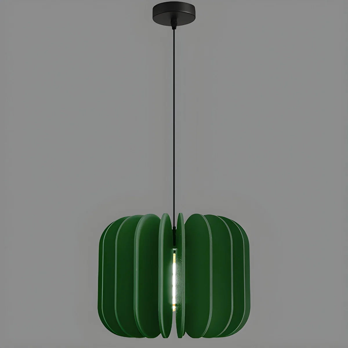 Pumpkin Slice Acoustic Pendant Light