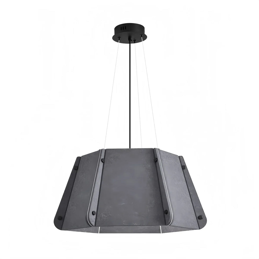 Outward Turning Circular Cone Acoustic Pendant Light