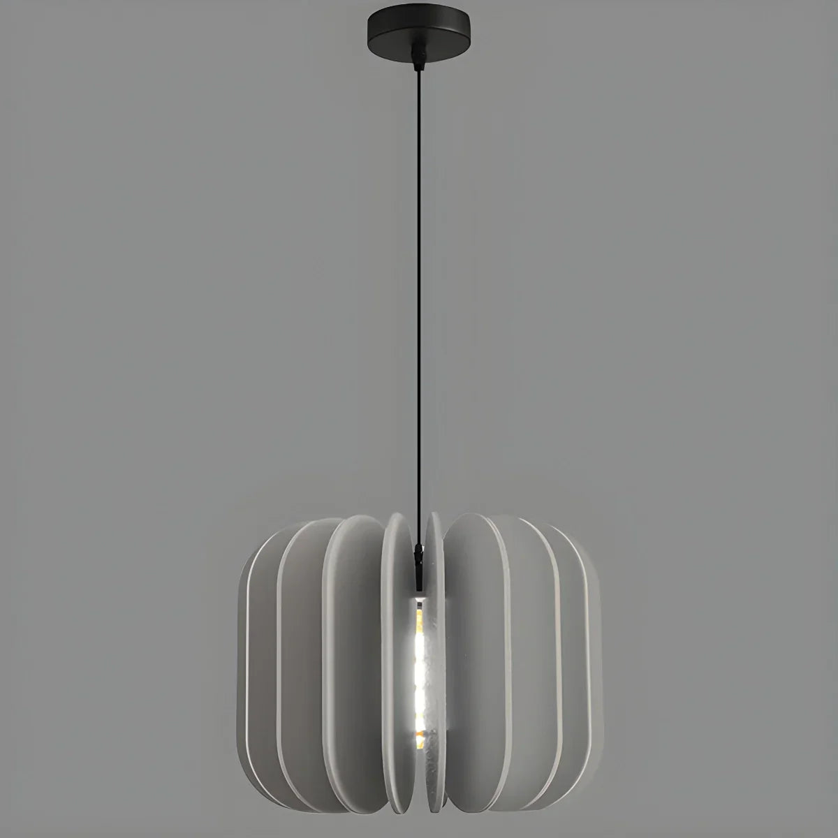Pumpkin Slice Acoustic Pendant Light