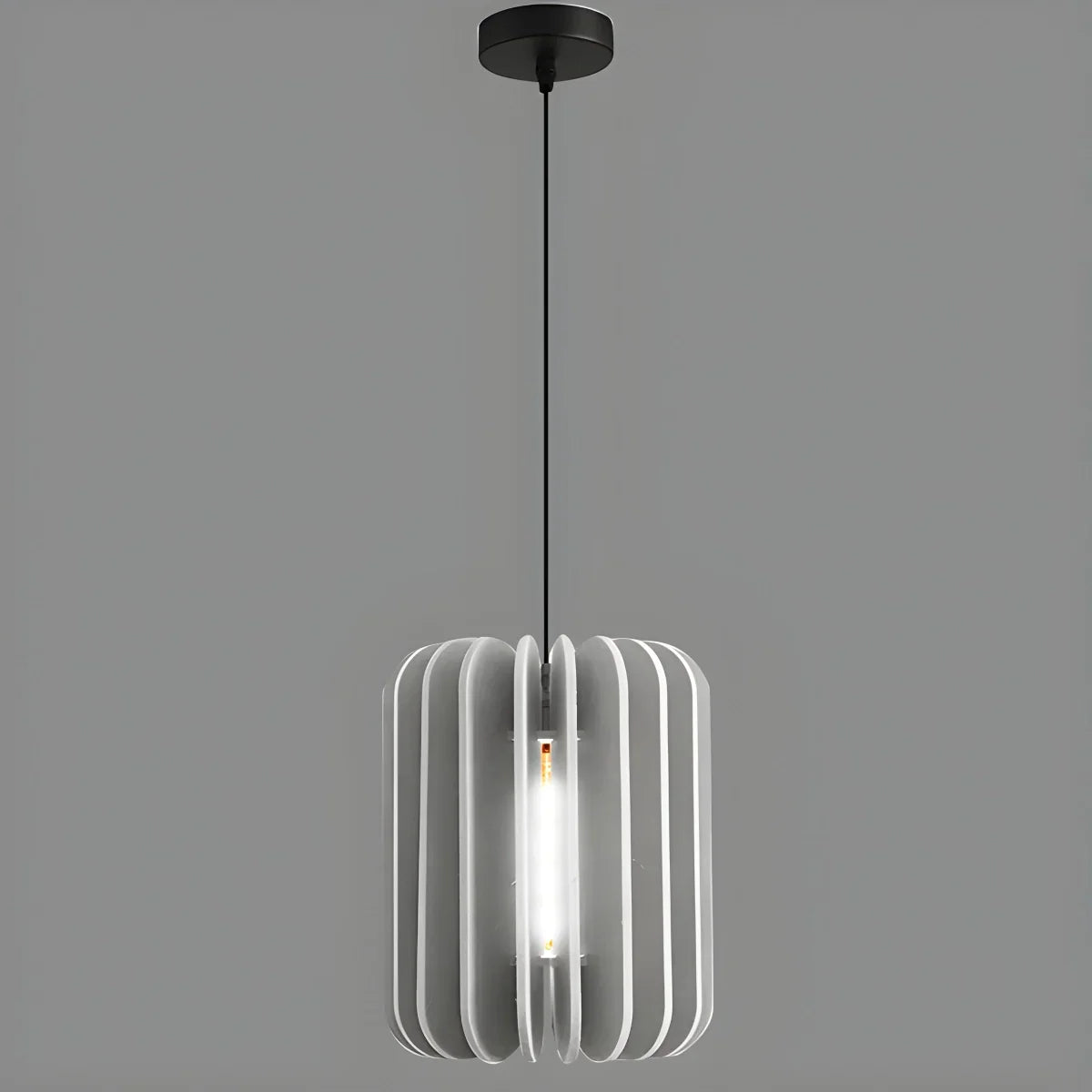 Pumpkin Slice Acoustic Pendant Light