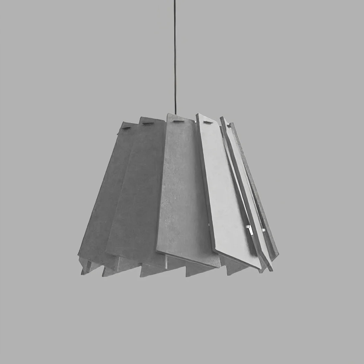 Rotating Leaf Acoustic Pendant Light for Living Room Office
