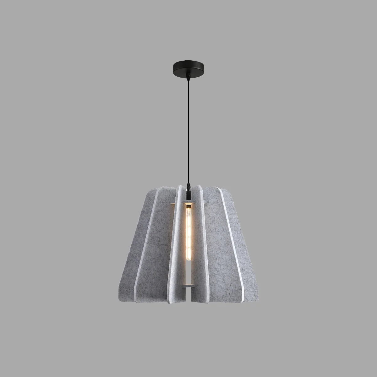 Triangle Piece Acoustic Pendant Light