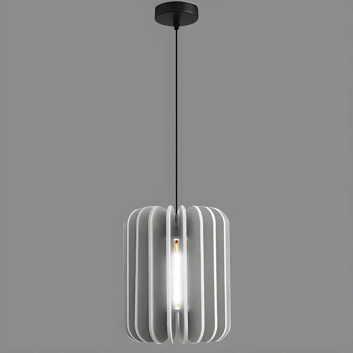 Pumpkin Slice Acoustic Pendant Light