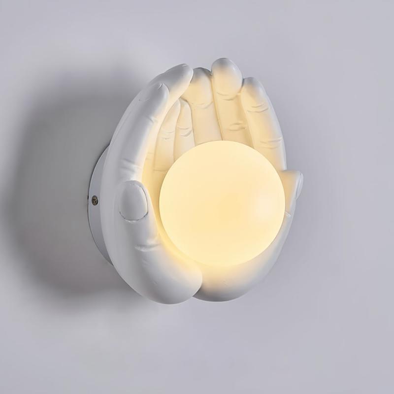 Holding Hands Wall Lamp