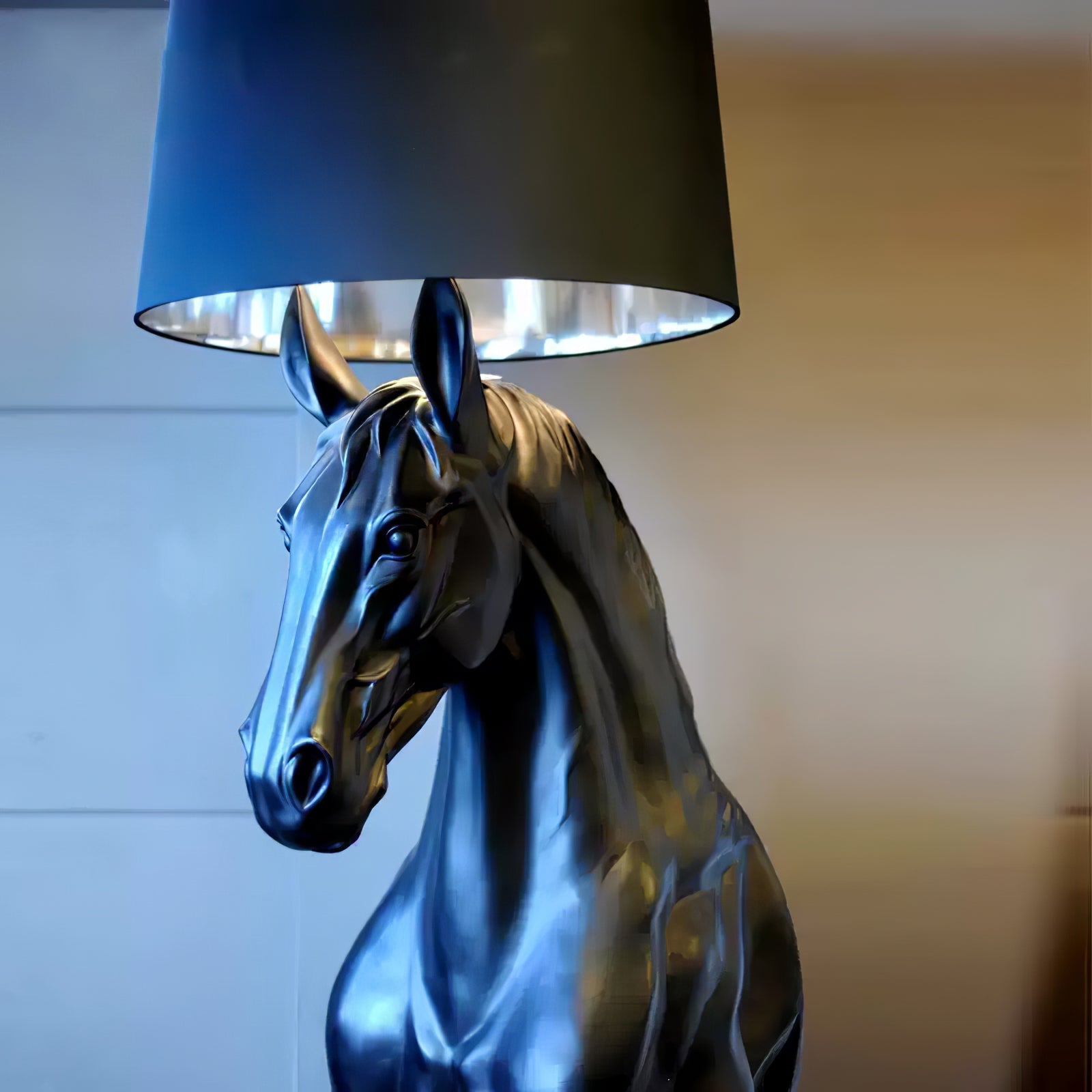 Horse Statue Floor Lamp
