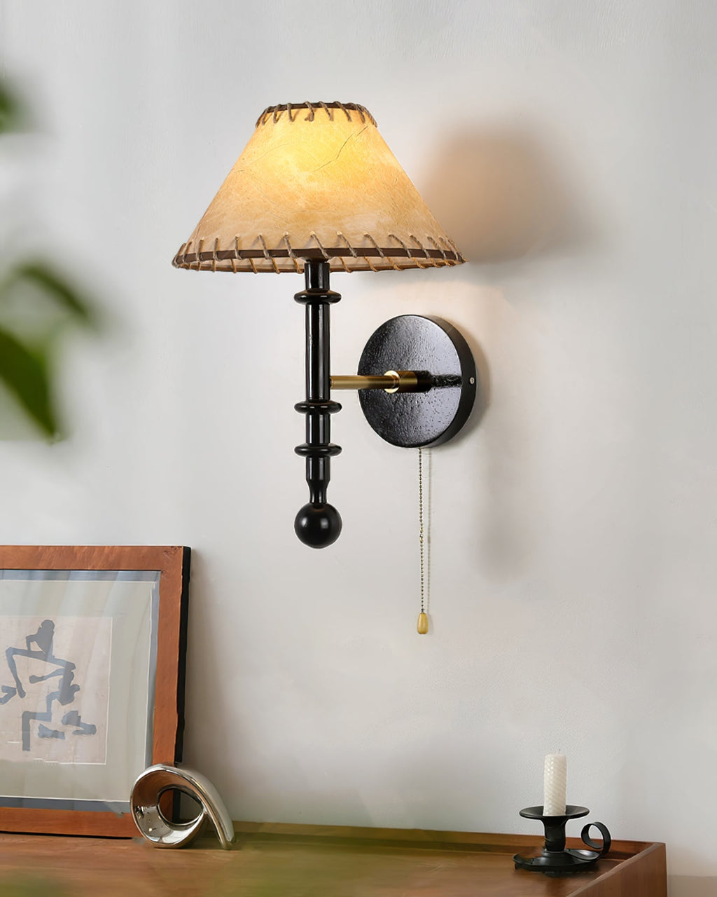 Kibo Wood Wall Sconce