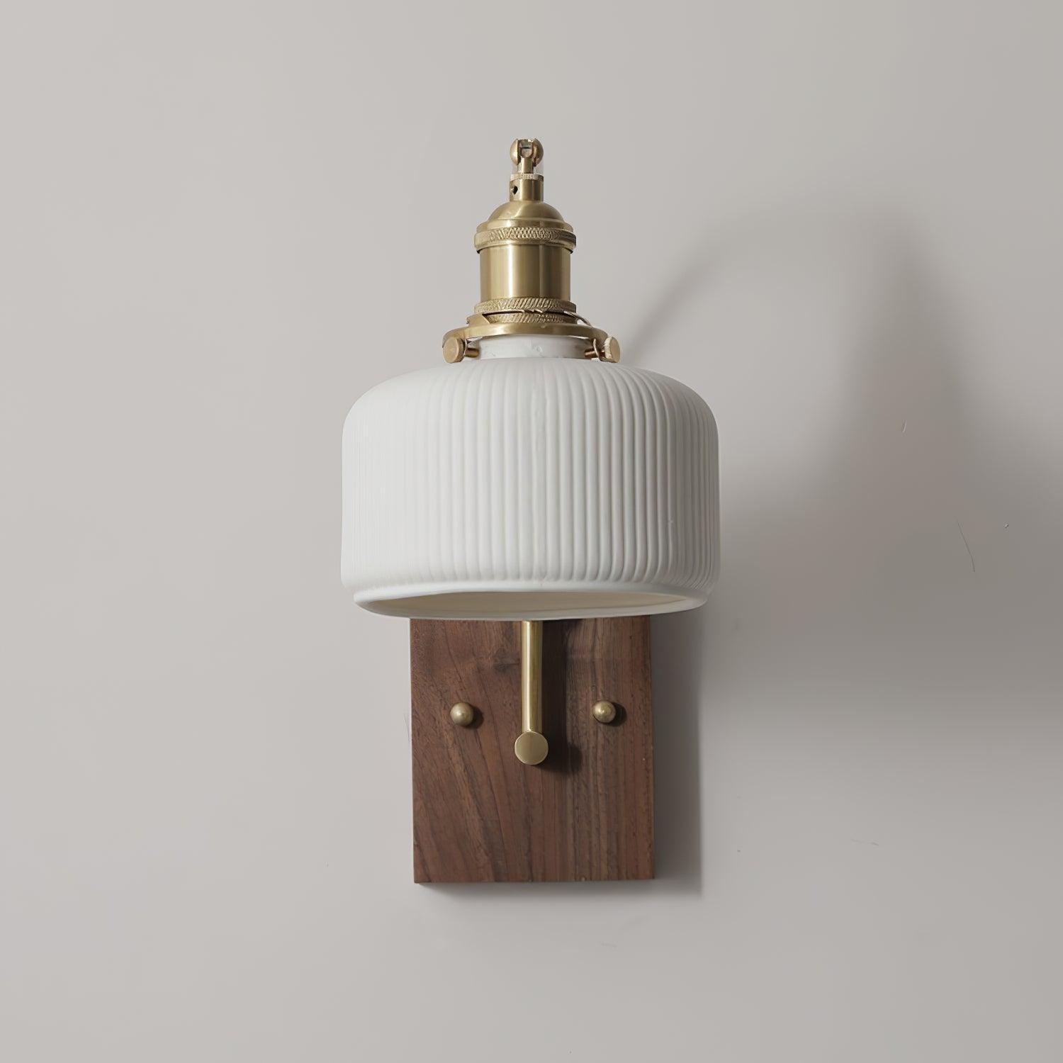 Laura Wood Wall Lamp