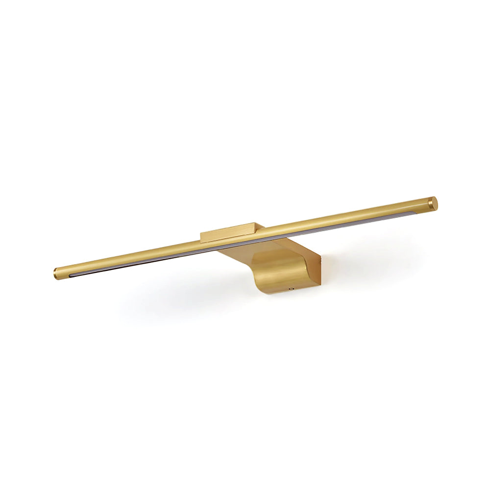 Metallic Streamlined Wall Light