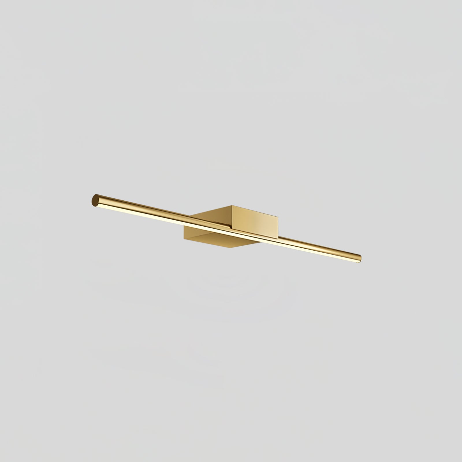 Metallic Streamlined Wall Light