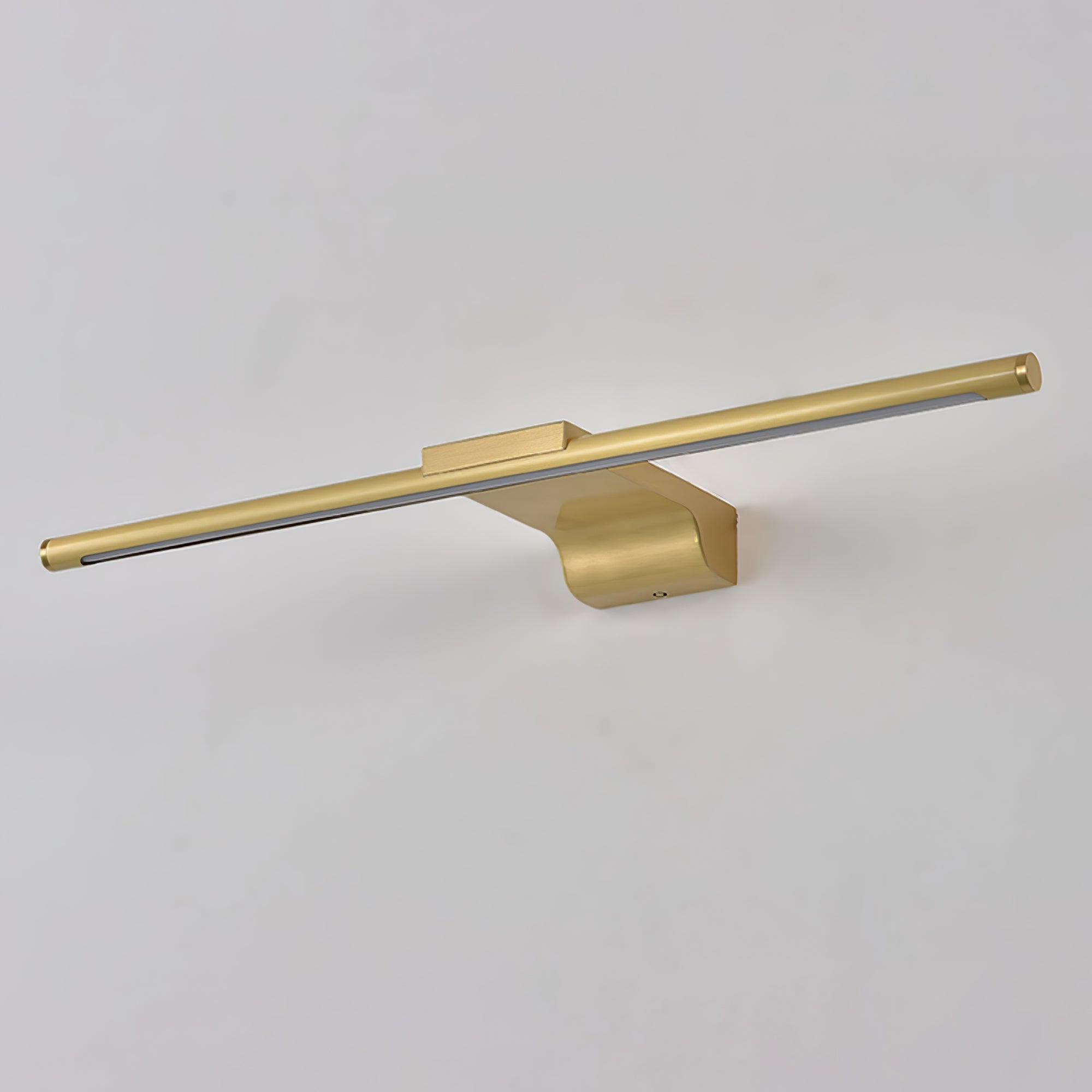 Metallic Streamlined Wall Light