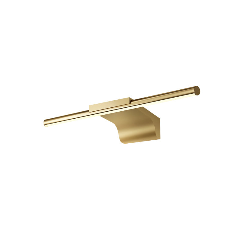 Metallic Streamlined Wall Light
