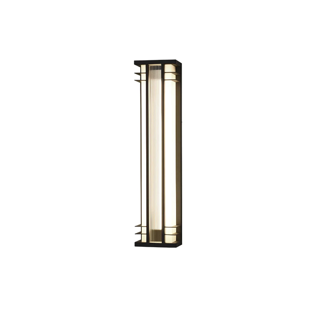 Double Axis Long Outdoor Wall Lamp