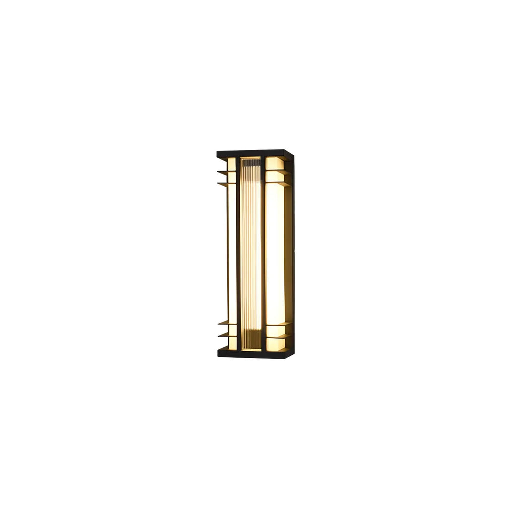 Double Axis Long Outdoor Wall Lamp