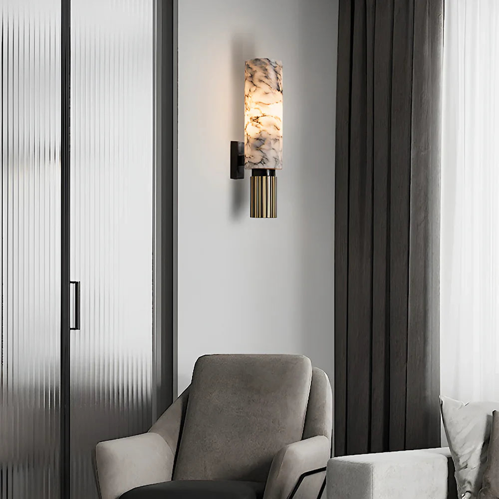 Modern Riviera Alabaster Wall Lamp