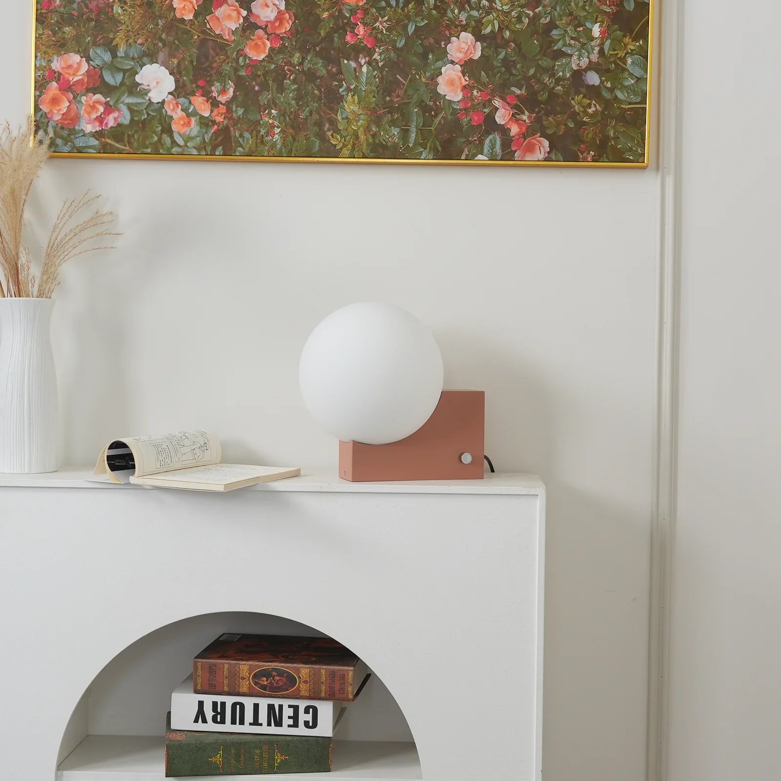 Natalia Glass Table Lamp