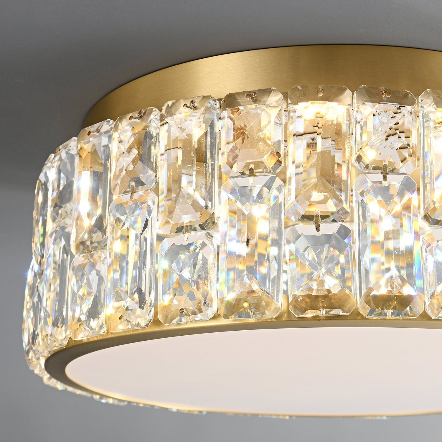Noctis Crystal Ceiling Lamp