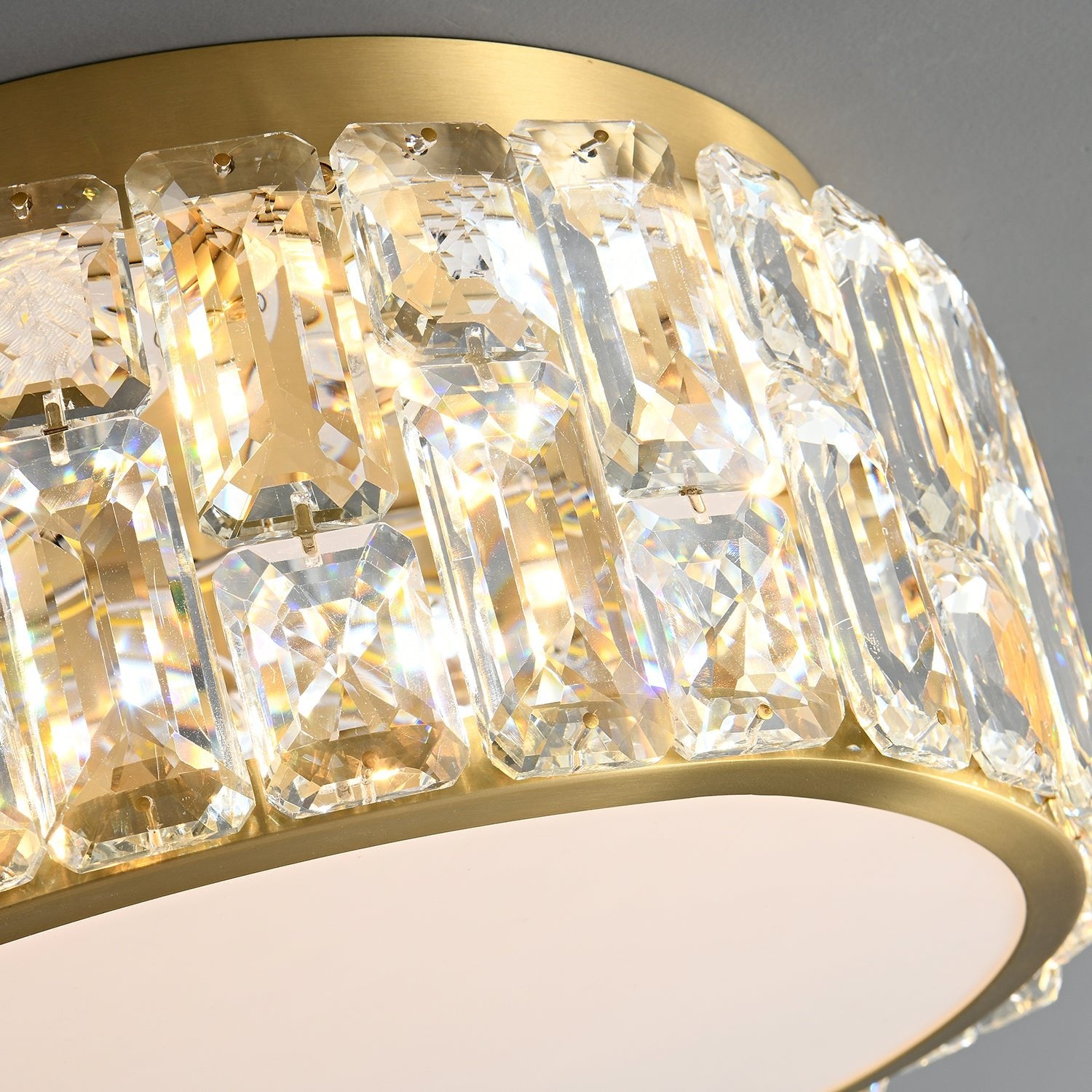 Noctis Crystal Ceiling Lamp